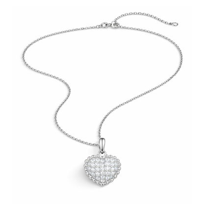 Lady Heart Halskette 925 Silber | Bridgerton