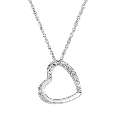 Heart Glow Halskette 925 Silber