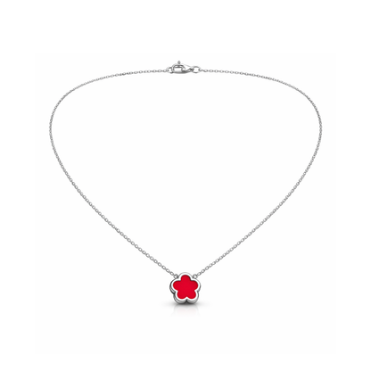 Clover Red Halskette