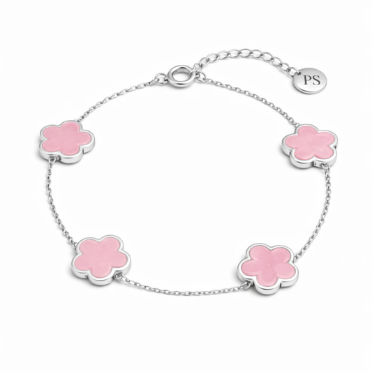 Clover Rosa Armband