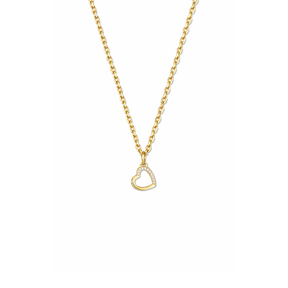 Heart Glow Halskette 925 Silber