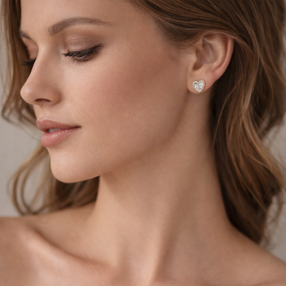 Lady Heart Ohrringe 925 Silber | Bridgerton