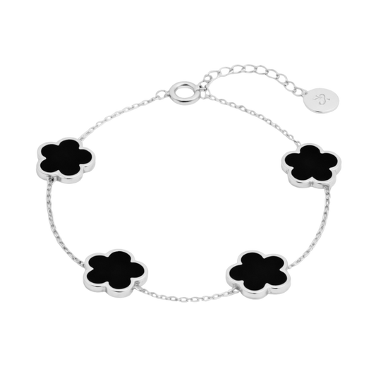 Clover Black Armband