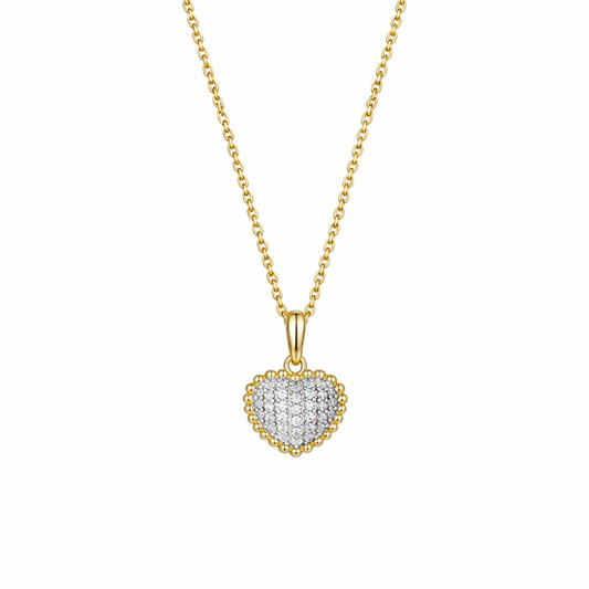 Lady Heart Halskette 925 Silber | Bridgerton