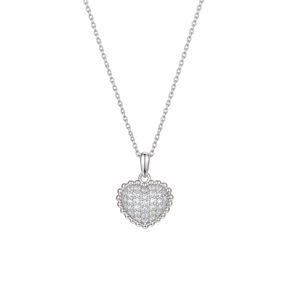 Lady Heart Halskette 925 Silber | Bridgerton