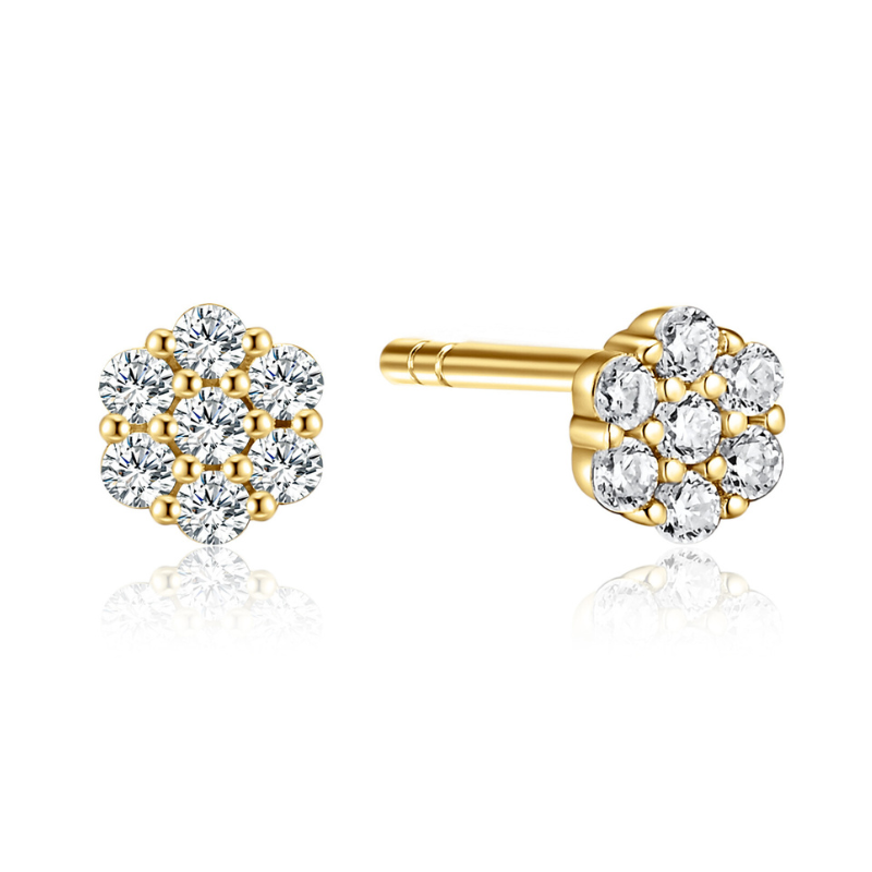 Lady Bloom Ohrstecker 925 Silber | Bridgerton