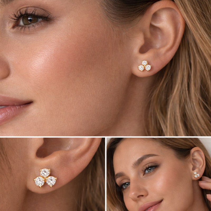 Lady Eleanor Ohrstecker 925 Silber | Bridgerton