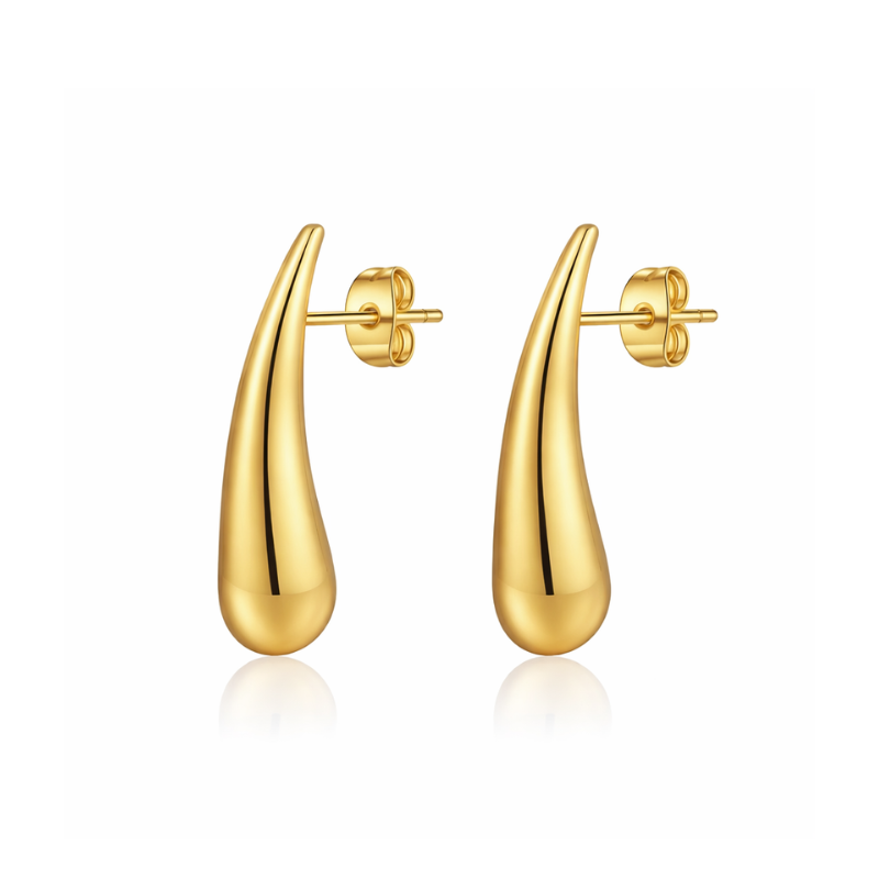 Golden Drop Ohrstecker