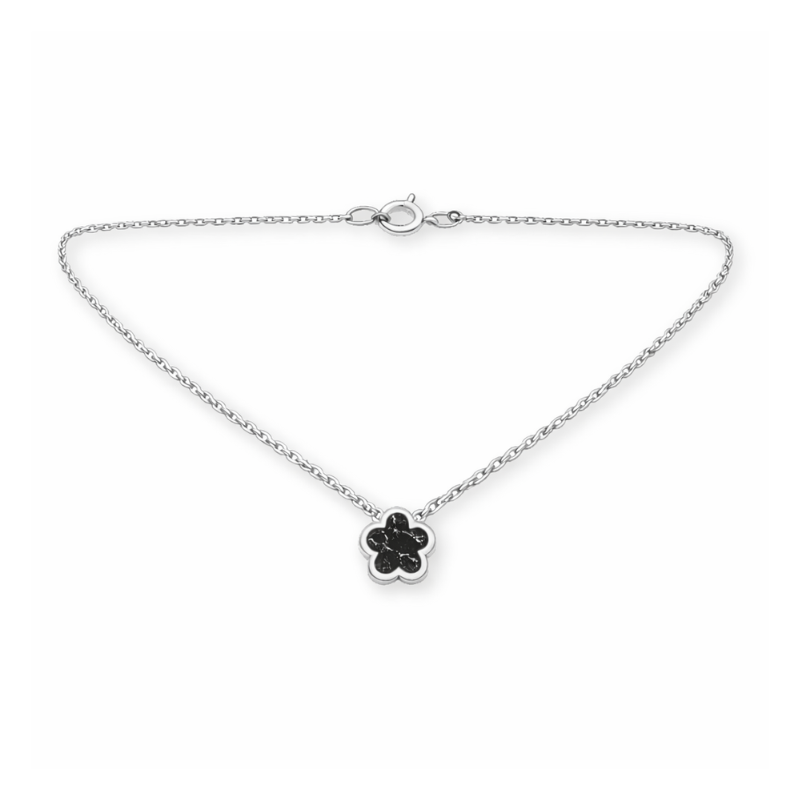 Clover Black Marmor Halskette