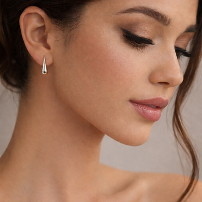 Pure Drop Ohrringe 925 Silber