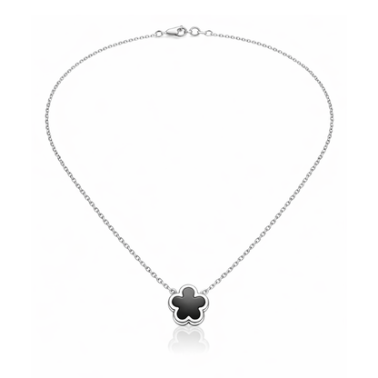 Clover Black Halskette