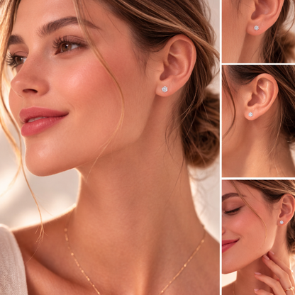 Lady Bloom Ohrstecker 925 Silber | Bridgerton