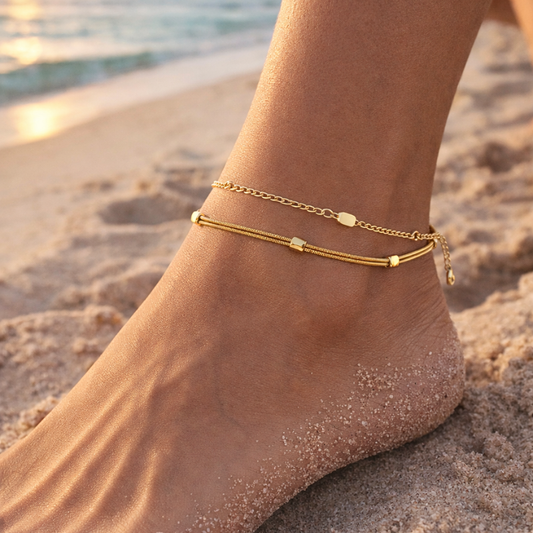 Double Line Fußkette